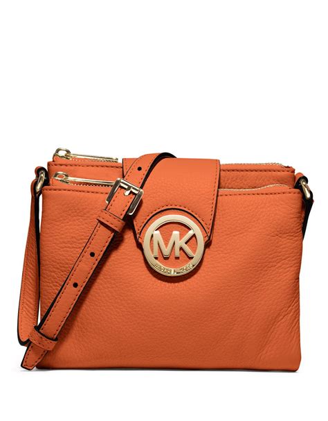 michael kors orange crossbody|michael kors crossbody for sale.